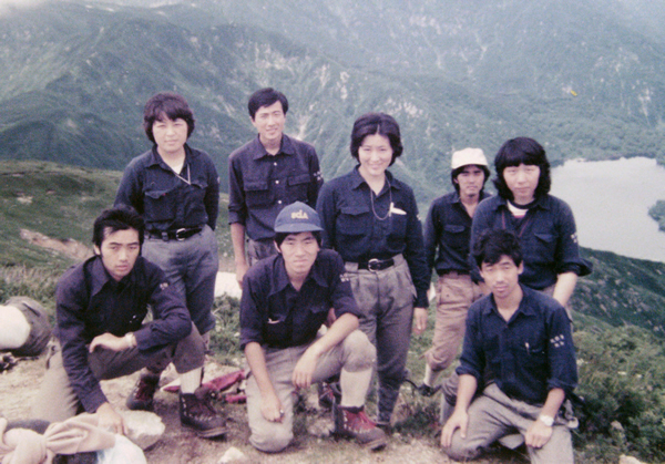 1977年夏　朝日連峰